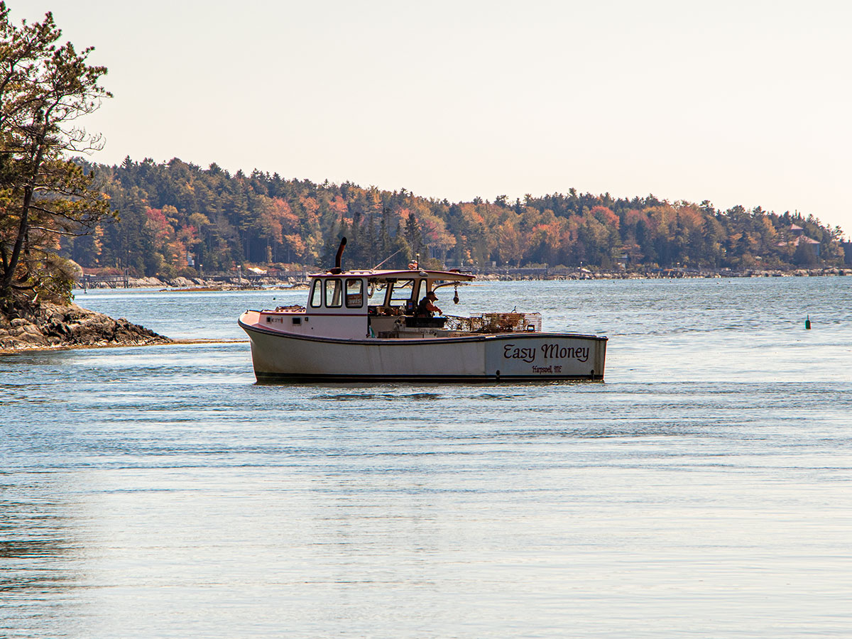 Fishing Boat in Maine