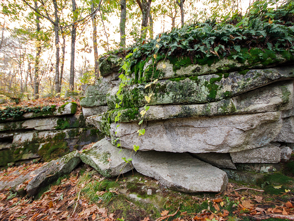 Granite Slabs, Sanders Hill Trail