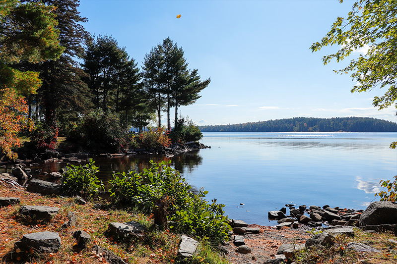 Beautiful Long Pond, Belgrade Lakes, Maine
