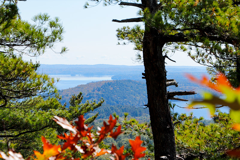 Mount Phillip, Maine Belgrade Lakes Overlook