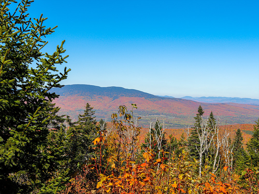 View from Quill Hill in Maine