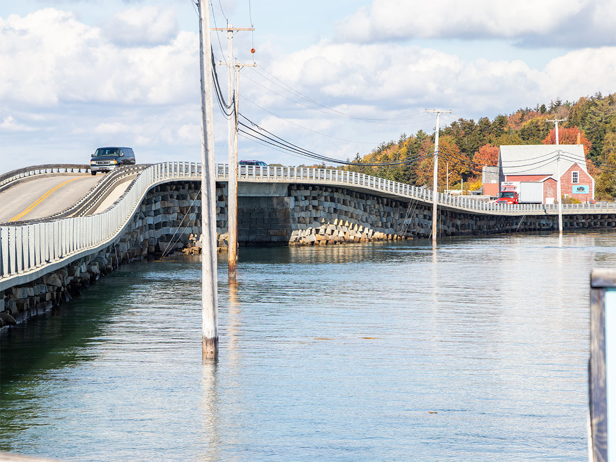 Route 24, Harpswell, Bailey Island Bridge, Maine
