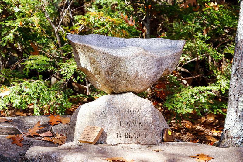 Stone Seat, Mount Phillip, Maine