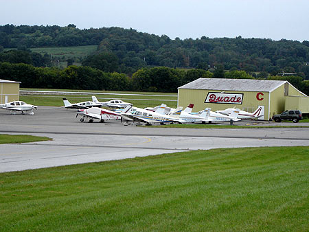 Quade Flight School at Orange County Airport in Montgomery, NY