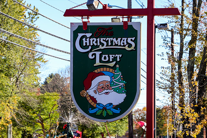 Christmas Loft Sign