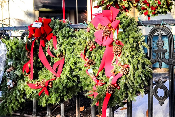 Christmas Wreaths For Sale in Brunswick, Maine