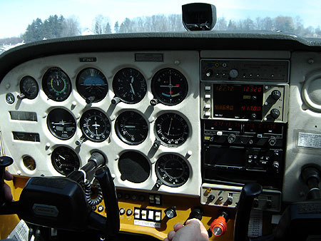 Cessna Airplane Dashboard