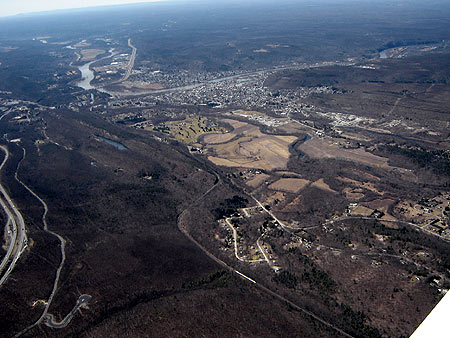 Port Jervis Aerial View