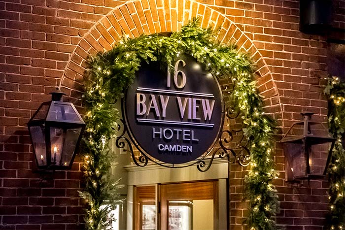 16 Bay View Hotel Entrance