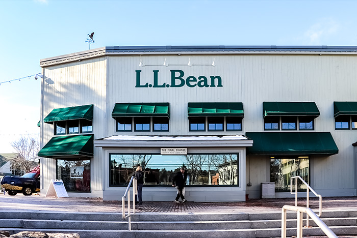 L.L. Bean Store in Freeport, Maine
