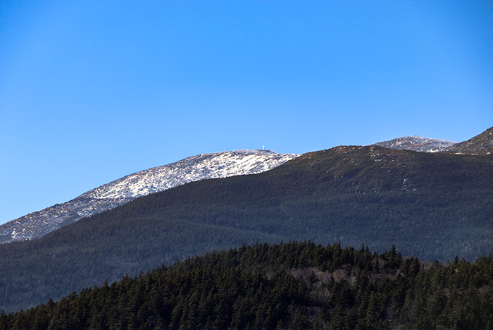 Peak of Mount Washington in New Hampshire