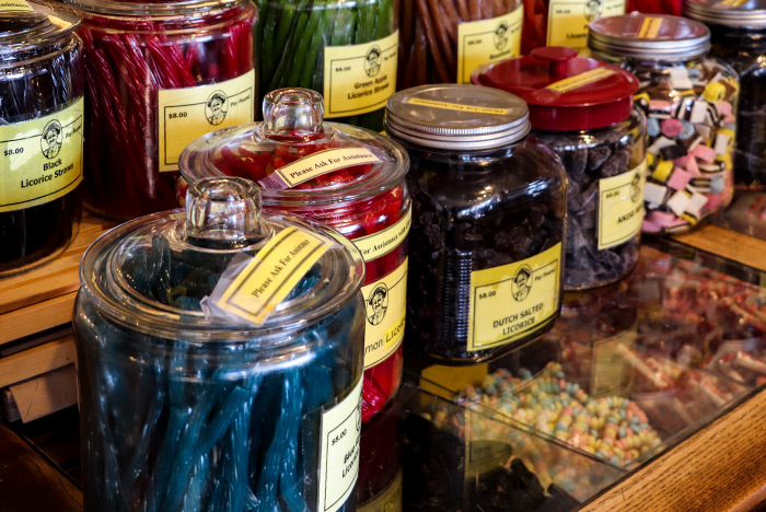 Old Fashioned Candy at General Store in North Conway