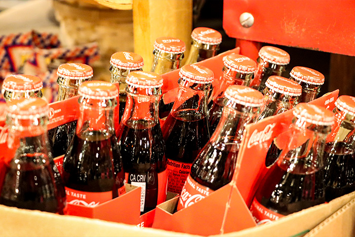 Old Fashioned Coca-Cola Bottles