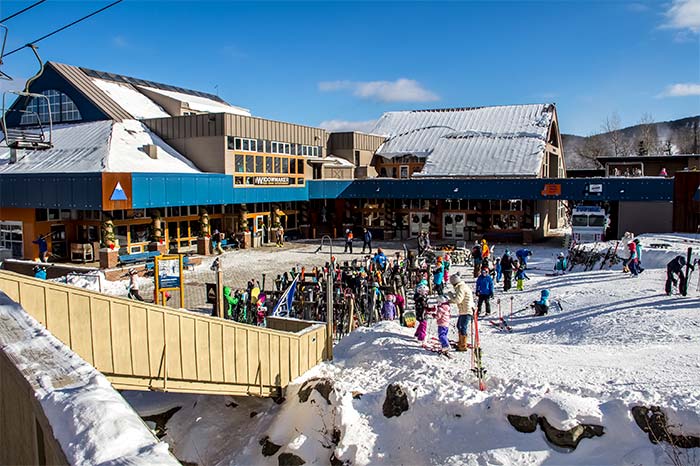 New England Ski Lodge