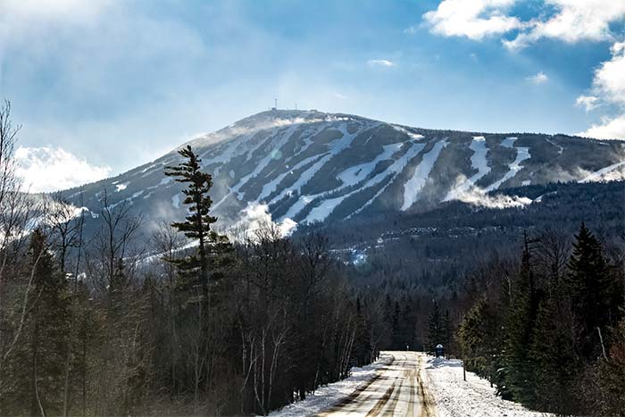 Sugarloaf Mountain Trails in Winter