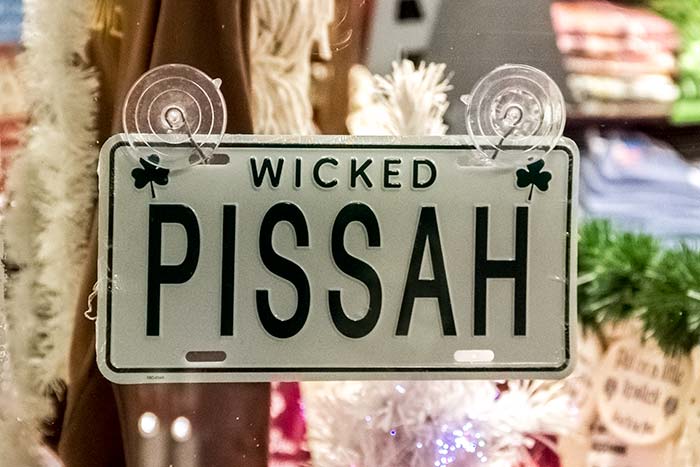 Wicked Pissah License Plate