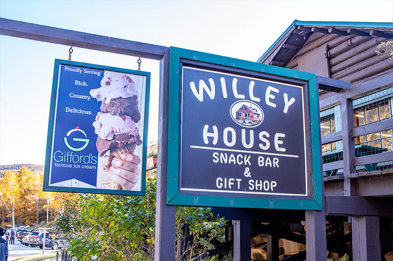 Willey House Gift Shop in Bretton Woods, New Hampshire