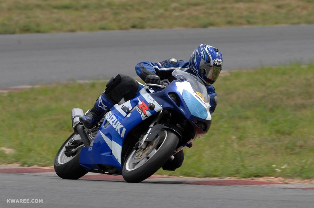 Motorcycle Riding on Track in New Jersey