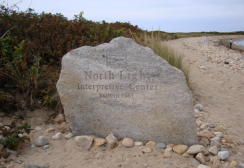 North Light Interpretive Center Rock