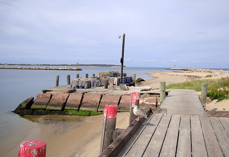 Small Dock in Old Harbor
