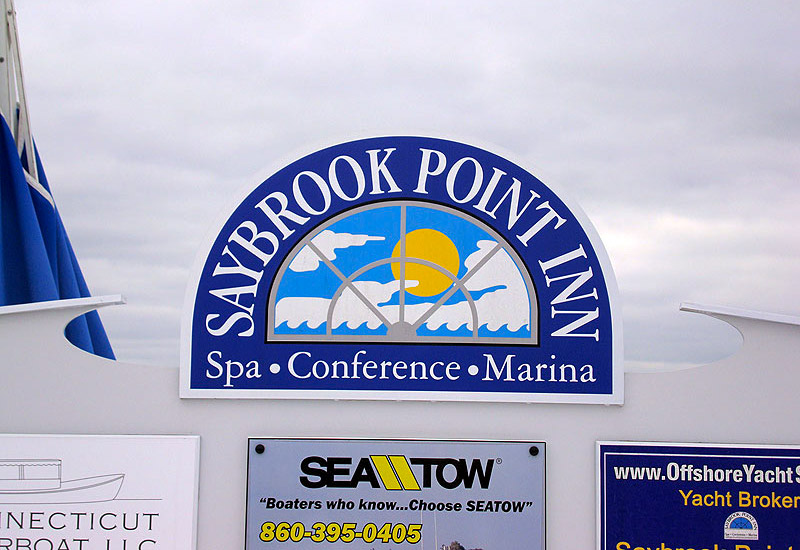 Saybrook Point Inn Sign