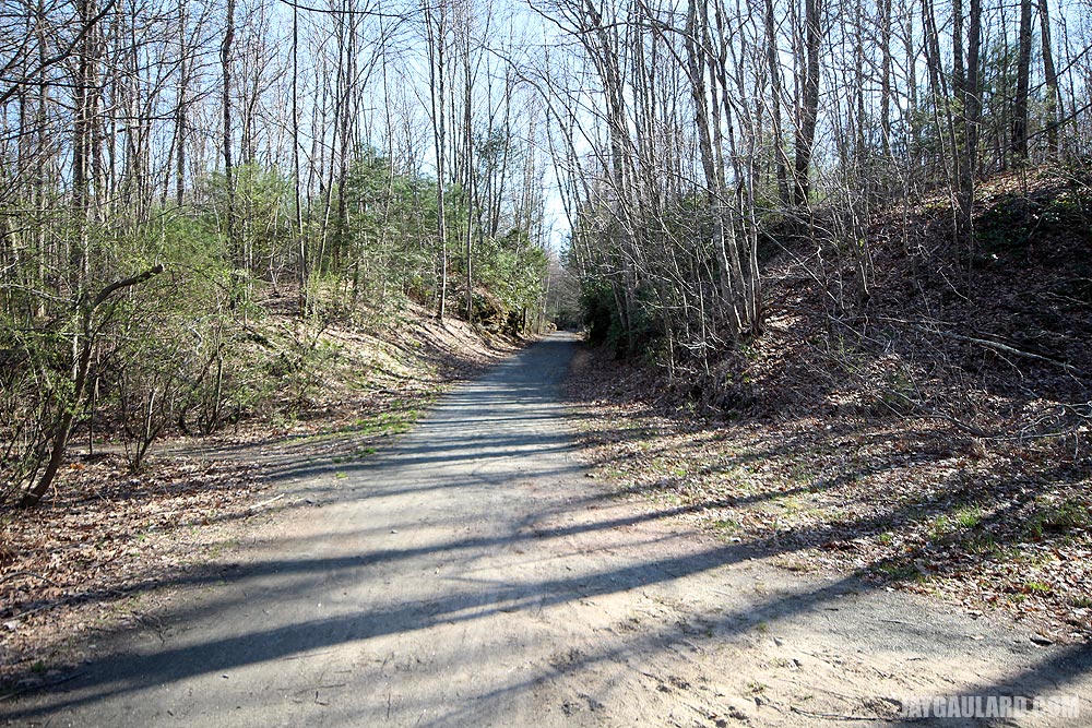 Air Line Trail - Looking West