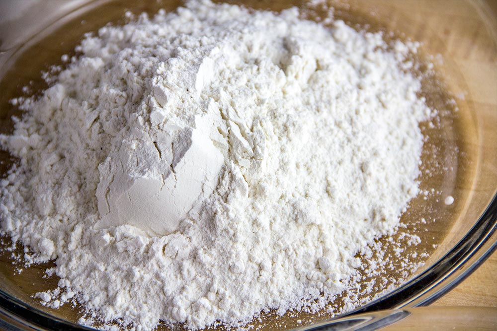 All-Purpose Flour in Pie Plate
