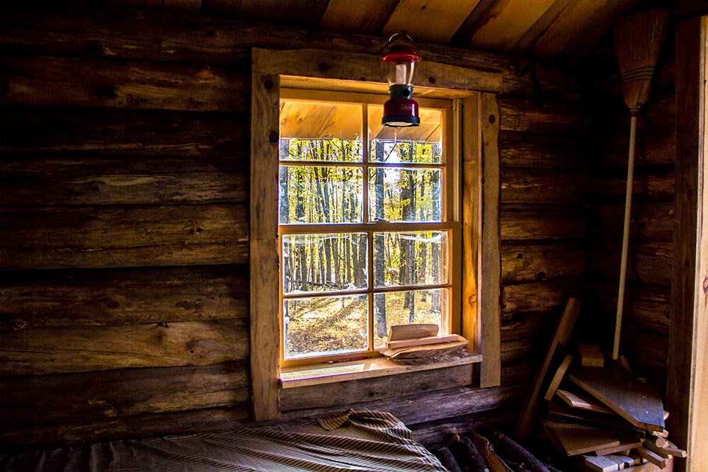 Rustic Cabin Window