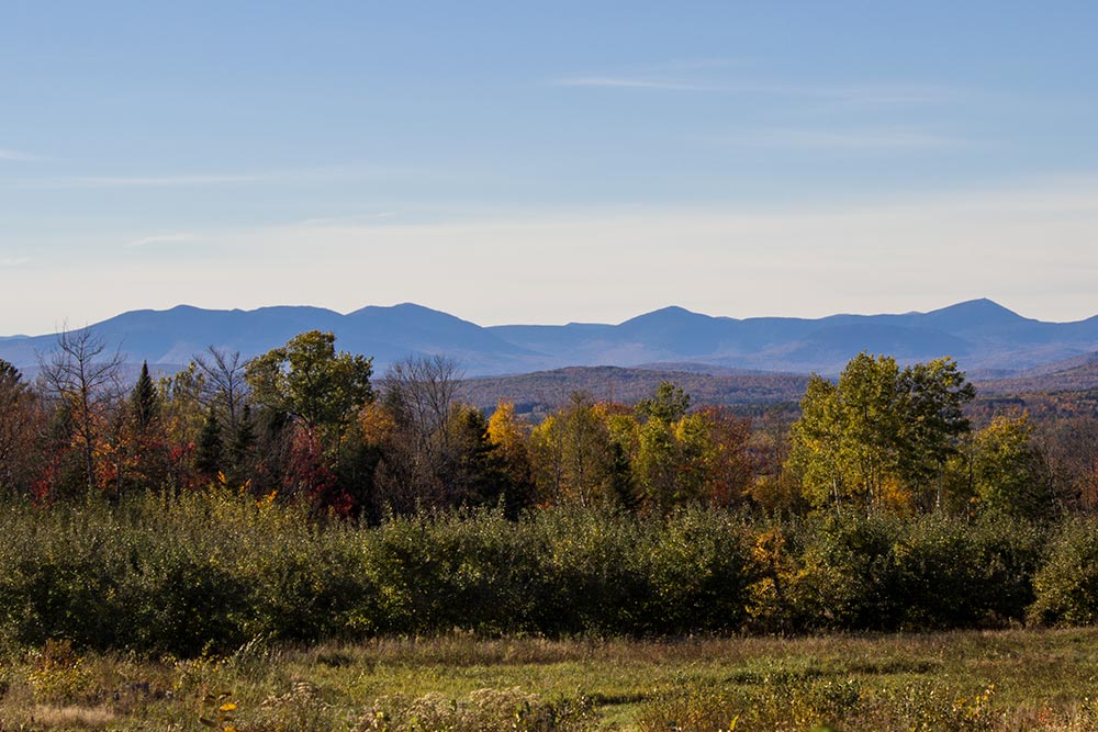 Carrabassett Valley in Maine - View of Mountains
