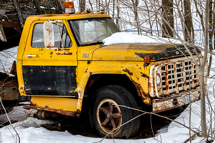 Old Ford F750