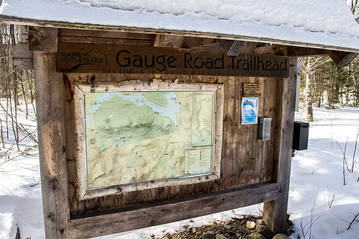 Gauge Road Trailhead Map