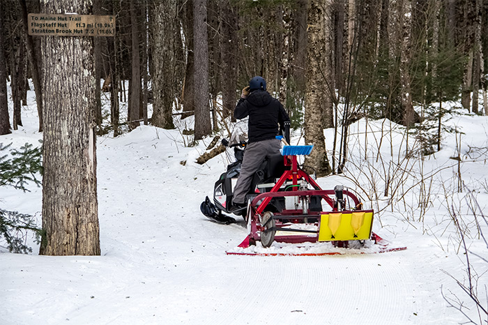 Snowmobile Grooming Trails