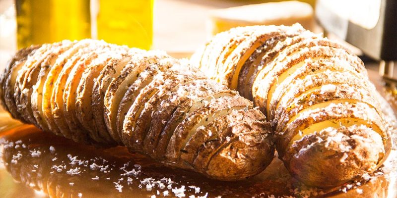 Hasselback Potatoes