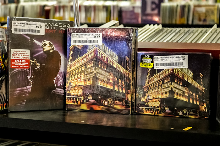 Joe Bonamassa CDs in Music Store