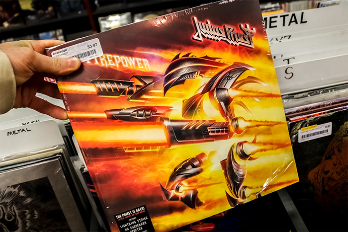 Judas Priest Record Cover