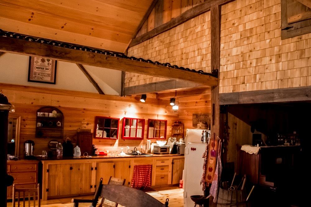 Restored Barn Kitchen
