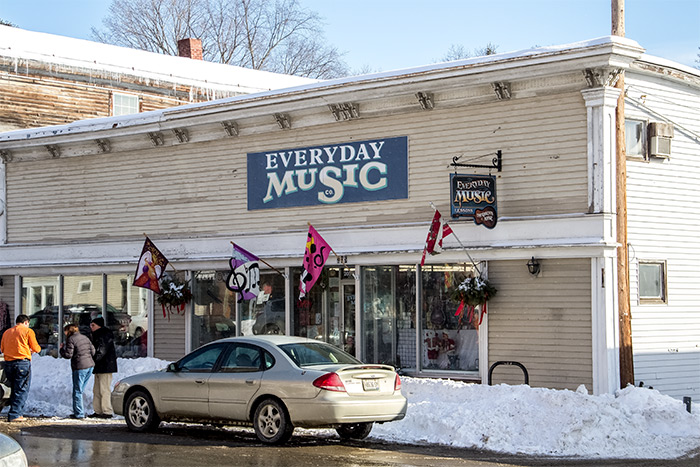 Music Store in Farmington, Maine