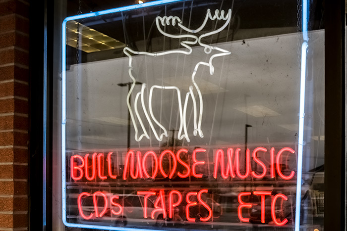 Bull Moose Neon Sign
