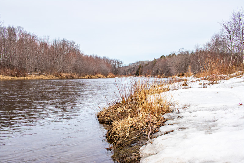 Sandy River in Farmington, Maine