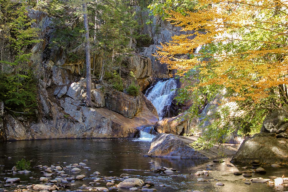 Smalls Falls, Maine in Autumn
