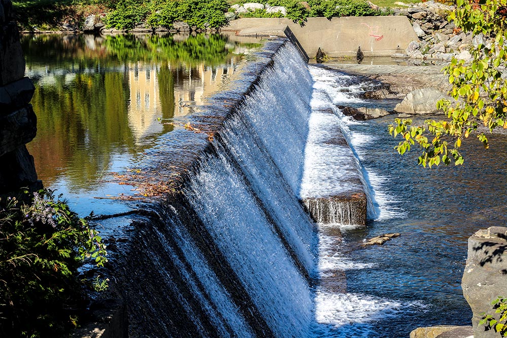 Carrabassett River Spillway Dam