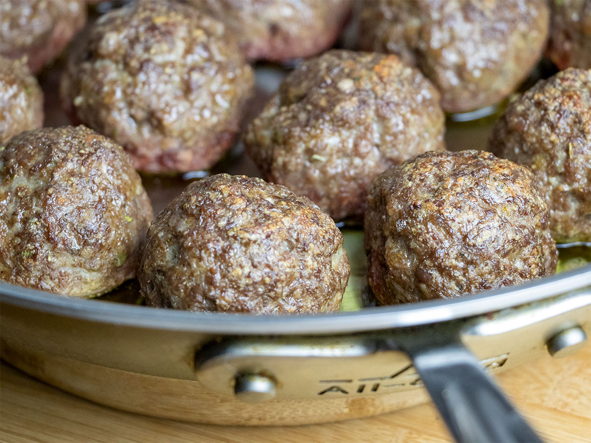 Browned (Broiled) Meatballs