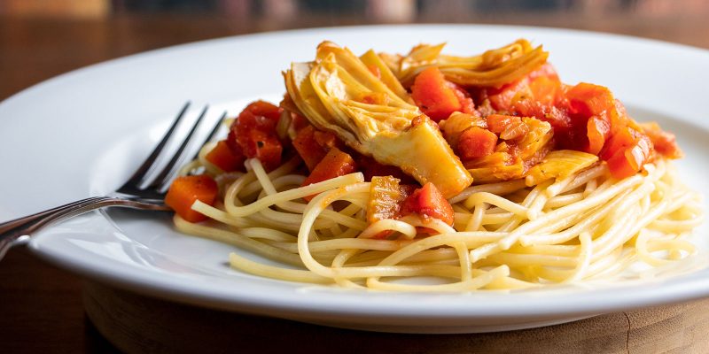 Spaghetti ai Carciofi Recipe
