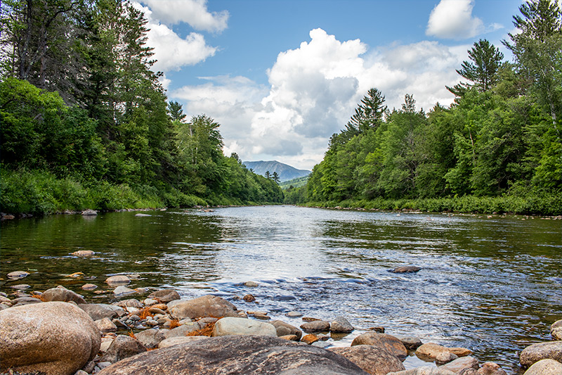 Carrabassett River in Maine