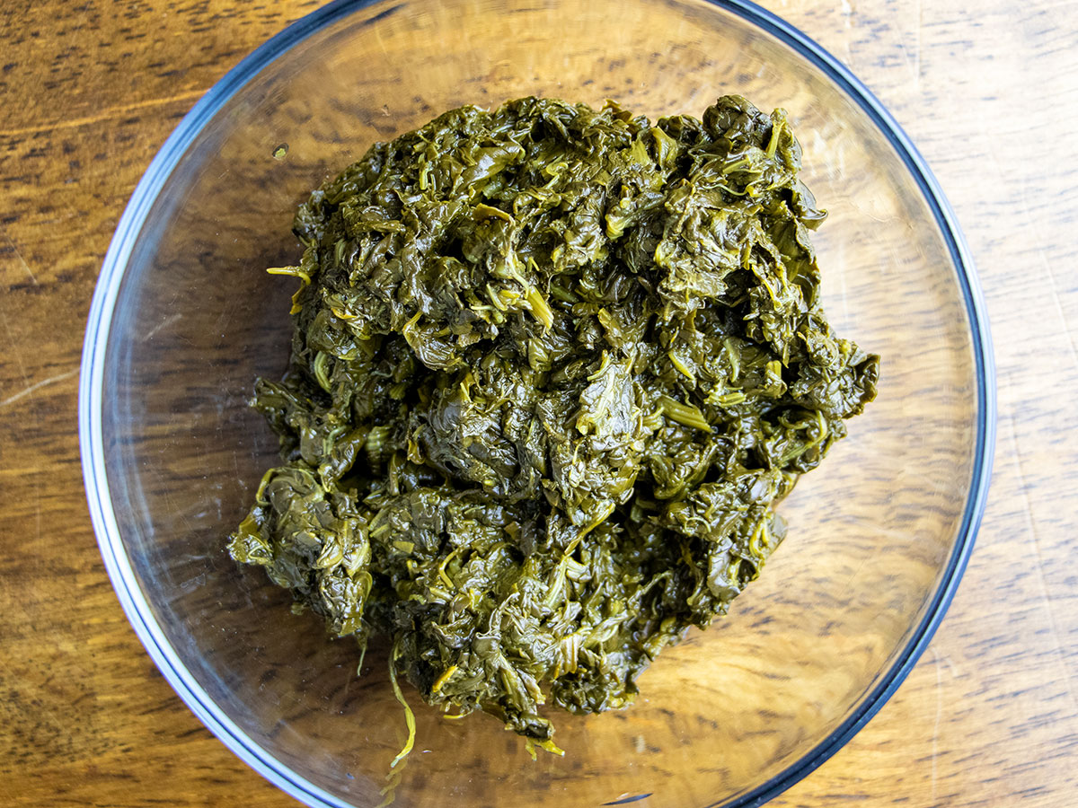 Canned Chopped Spinach