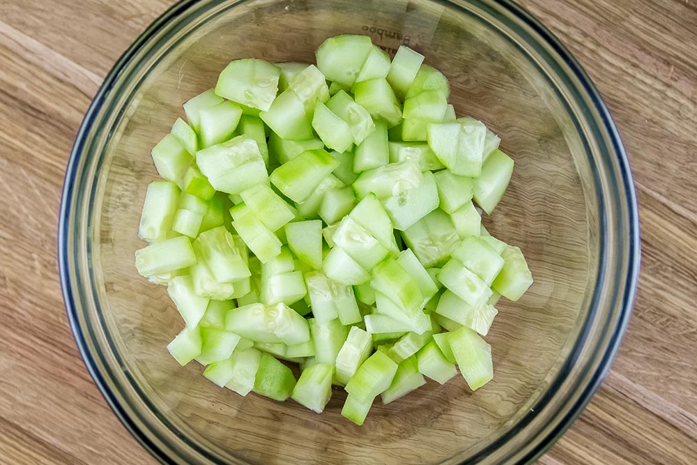 Chopped Cucumber