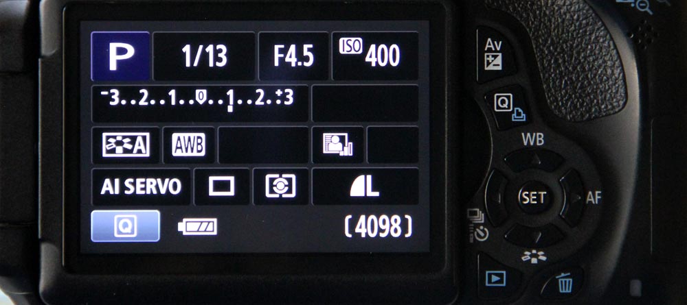 Canon T3i Exposure Compensation Over One Stop