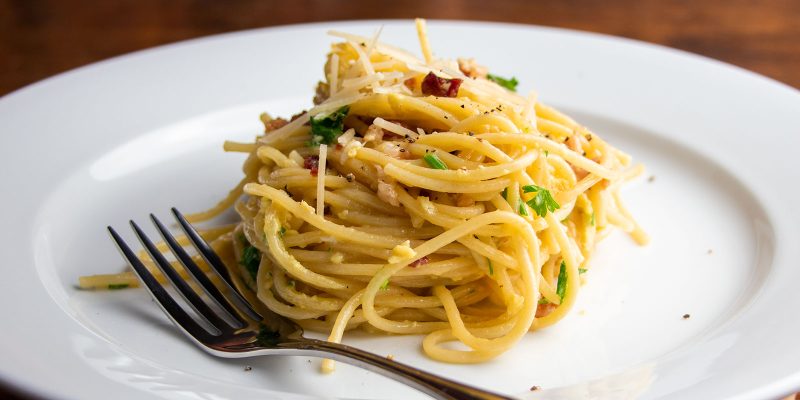 Spaghetti alla Carbonara Recipe by Gino D'Acampo