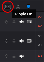 Ripple On/Off Setting Button