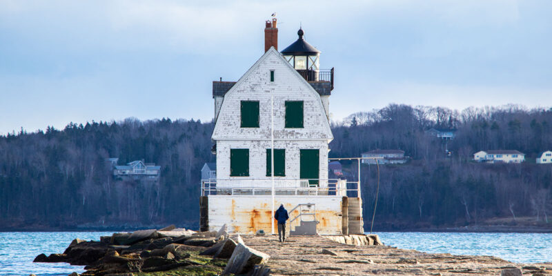 Rockland Breakwater Lighthouse, Maine